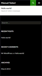 Mobile Screenshot of manueltedavi.net